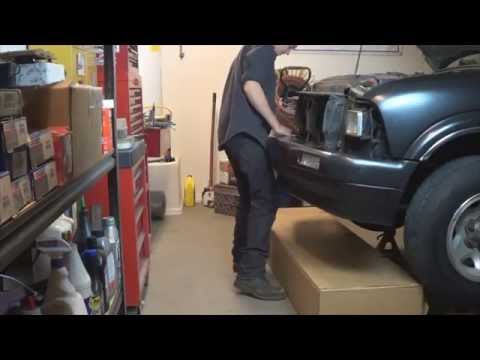 1994 to 1997 Chevy S 10 Front Grille and Bumper Replacement guide by Howstuffinmycarworks