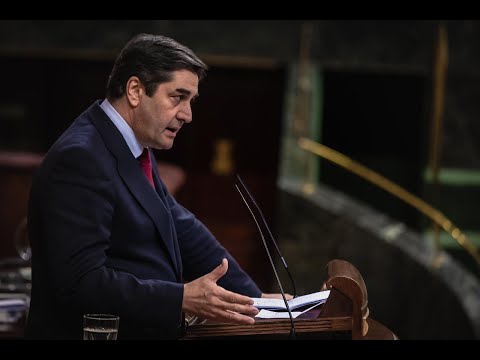 Intervención de José Ignacio Echániz en el Congreso de los Diputados.