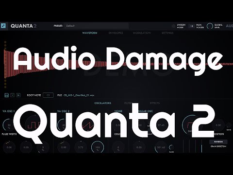 Quanta 2 by Audio Damage (No Talking)