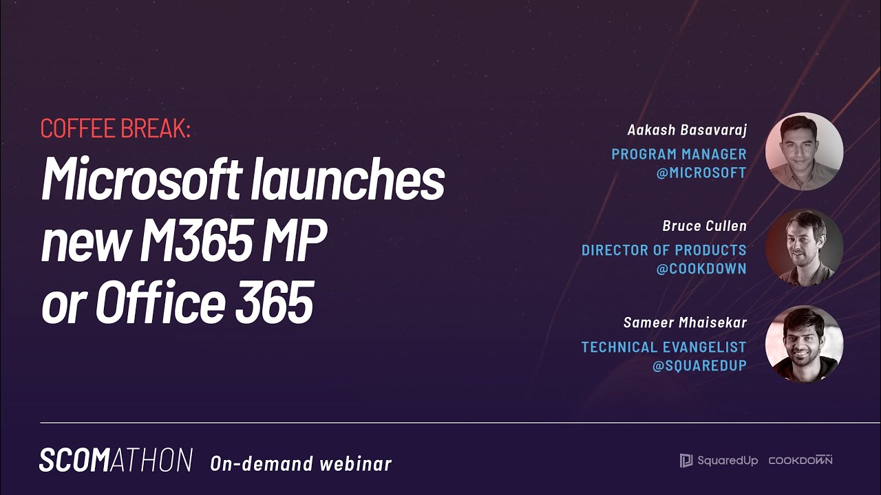 New Microsoft M365 Management Pack for SCOM - SquaredUp DS