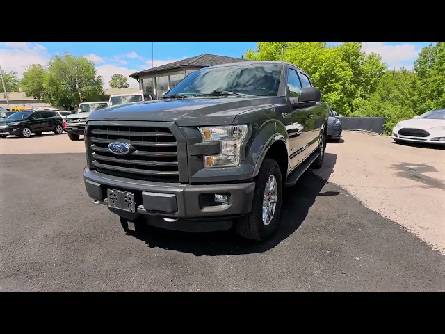 2016 FORD F150 SUPERCREW CAB PICKUP V6, ECOBOOST, TT, 2.7L XLT PICKUP 4D 5 1/2 FT