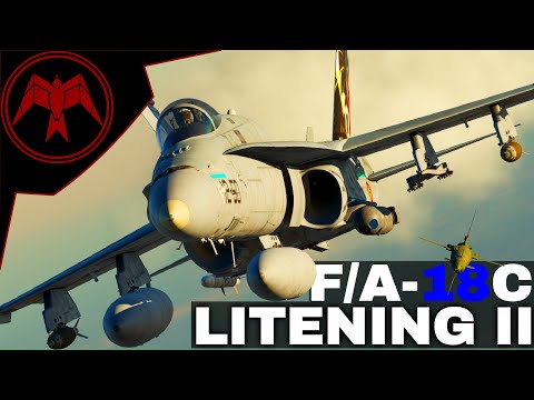 DCS F/A-18C Complete LITENING II TGP Tutorial