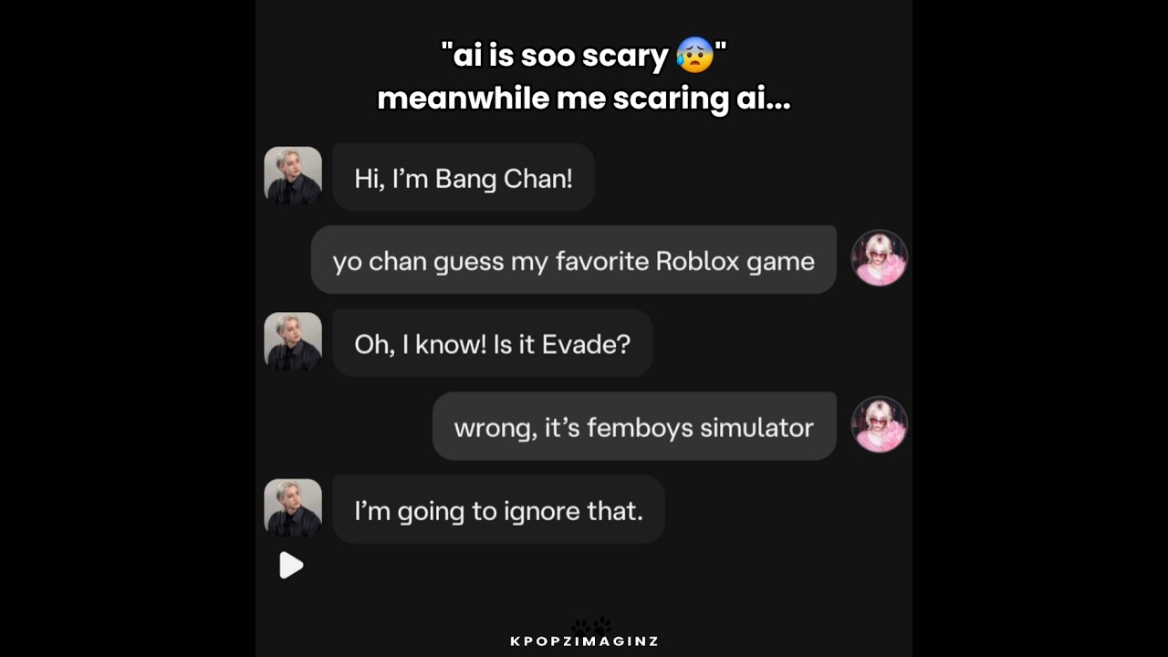 even ai is scared😭🙏