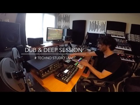 DUB & DEEP SESSION # Techno studio Jam (SpaceEcho Prophet6 Tempest Octatrack Perfourmer Strymon..)