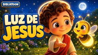 Vaga-Lume da Luz de Jesus ✨ Música Infantil Cristã para Dormir e Acalmar | Bibliatoon