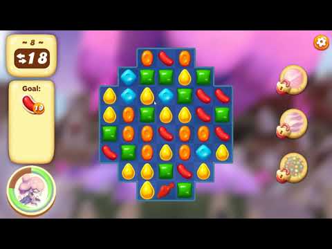 Candy Crush Tales Level 8 NO BOOSTERS - A S GAMING
