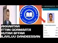 AKKAATAA ITTIIN QORMAATA KUTAA 8 FFAA ILAALUU DANDEESSAN 2015