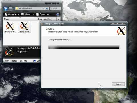 comment installer xming