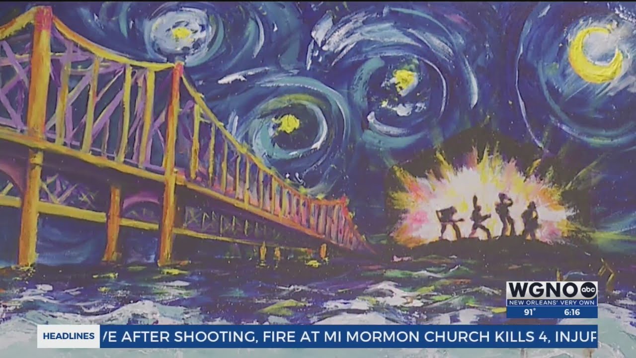 '504 Funk' owners and artists design 2025 Gretna Fest poster