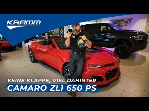 Camaro ZL1 650 PS... keine Klappe, viel dahinter! | | US CARS GERMANY by KRAMM