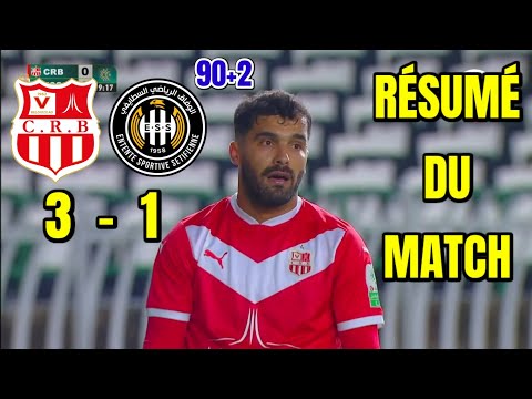 CR Belouizdad vs ES Setif 3-1 Résumé et Buts du Match Aujourd'hui CRB ESS