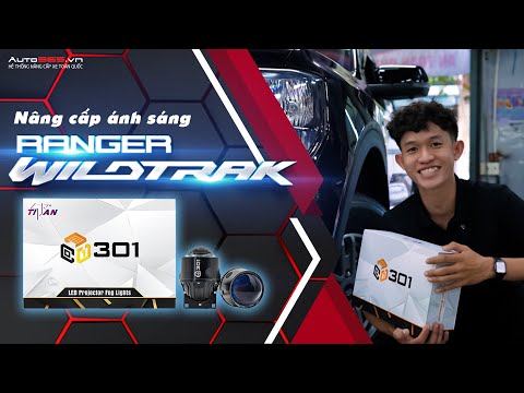 Ford Ranger Wildtrak nâng cấp bi gầm Titan 301