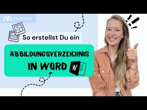 🖼 Abbildungsverzeichnis in Word in nur 2 Minuten erstellen! | Mentorium 👩‍🎓🧑‍🎓