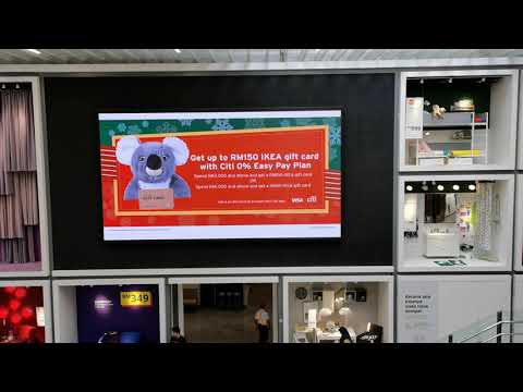 IKEA Tebrau P4 Indoor LED Display Board