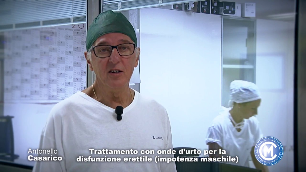 Watch Now Antonio Casarico - Trattamento con onde d'urto per la disfunzione erettile Antonio Casarico - Trattamento con onde d'urto per la disfunzione erettile