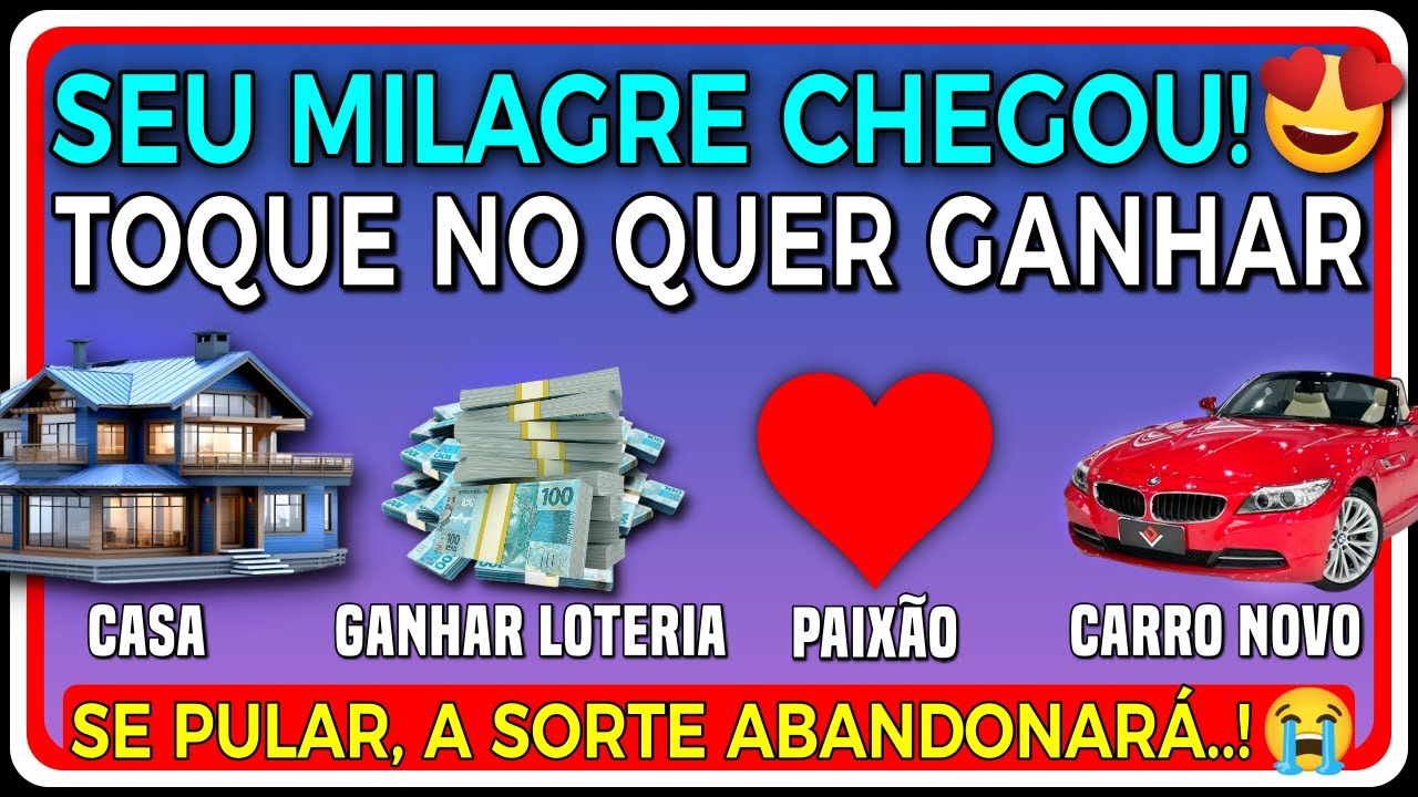 🤩DEUS DIZ: VOCÊ RECEBERÁ O MILAGRE QUE VOCÊ QUER! ESCOLHA UM E RECEBA! MENSAGEM DEUS