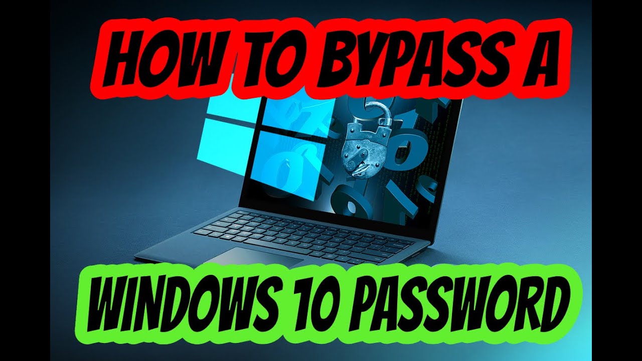 Forgot your Windows 10 password? Bypass password quickly and easily!