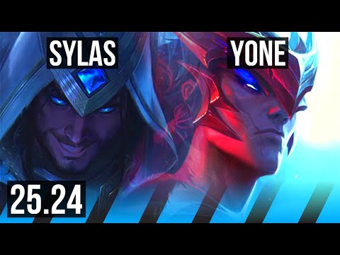 SYLAS vs YONE (MID) | EUW Master | 25.24