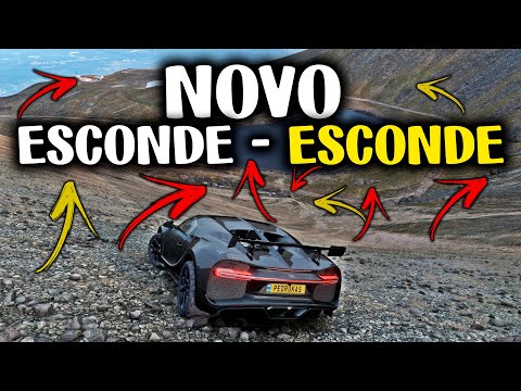 NOVO ESCONDE ESCONDE NO TOPO DO VULCÃO - FORZA HORIZON 5 GAMEPLAY