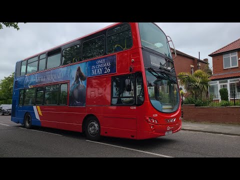 *VERY RARE ON THE 51* East Gateshead Orbit 51 - Go North East 6208 - LX59 CYV
