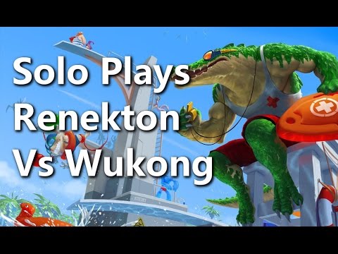 Renekton Vs Wukong Top Lane Commentary