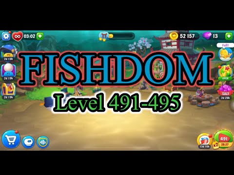 FISHDOM RPD - Level 491-495