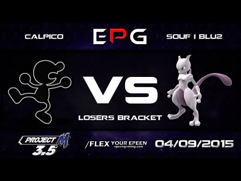 ePG Monthly - Calpico (Mr. Game & Watch) Vs. Souf | Blu2 (Mewtwo) SSBPM (Losers R4) - Project M