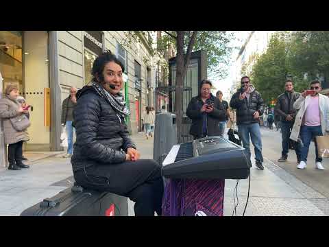 SANDUNGA Concierto callejero en Madrid casi me lleva la policía