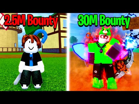 I Reached 30 MILLION Bounty in One Video (Blox Fruits)