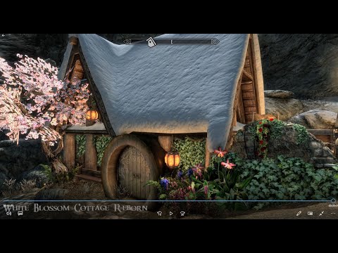 White Blossom Cottage Reborn - Skyrim Special Edition House Mod