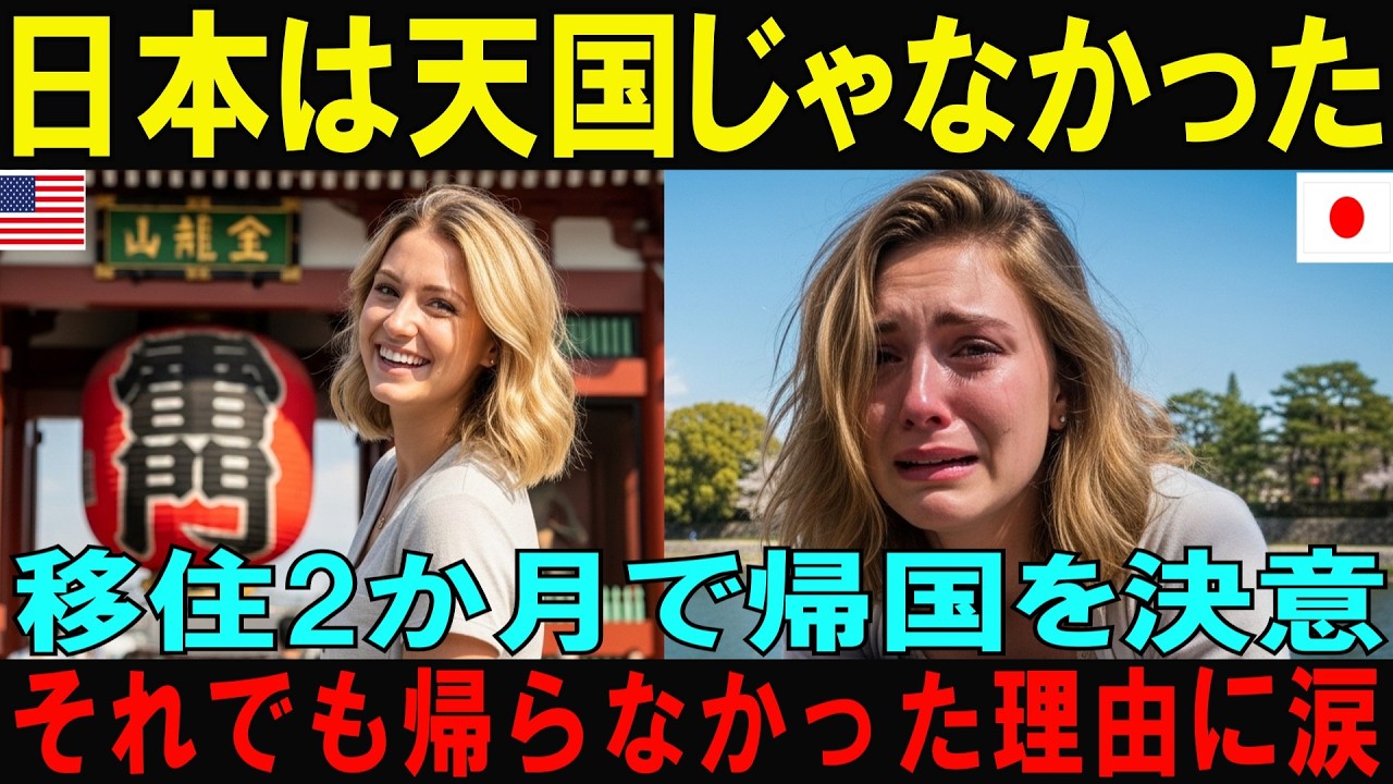 【海外の反応】日本に恋し全てを捨てて日本に移住した米国人女性が体験した孤独と絶望、そして彼女を救った日本人の無言の優しさ【日本称賛】
