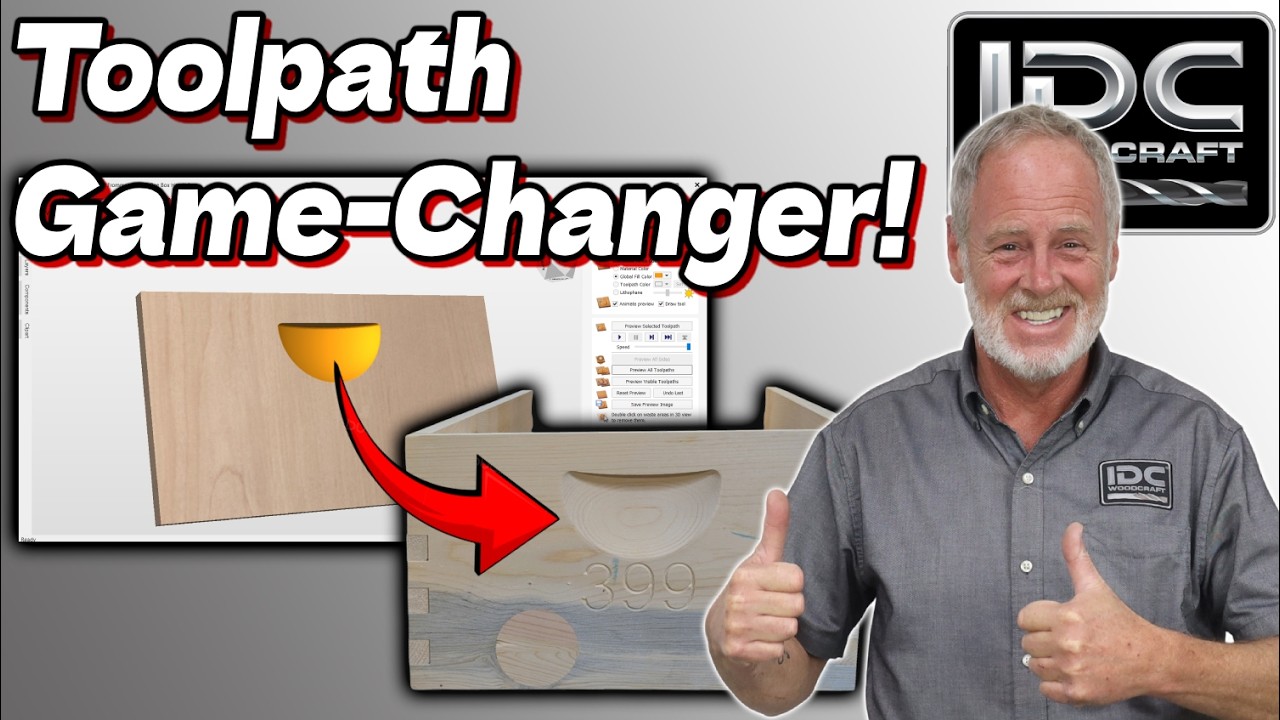 Ingenious CNC Design Hack Cuts Run Time from 22 min to 3!