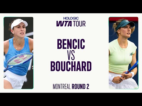 Belinda Bencic vs. Eugenie Bouchard | 2025 Montreal Round 2 | WTA Match Highlights
