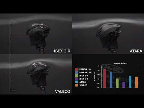 HJC SPORTS road cycle helmet - wind tunnel test lab
