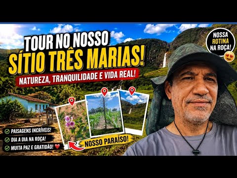 Tour pelo nosso sítio Três Marias 