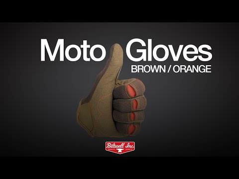 Biltwell Moto Gloves - Brown/Orange Biltwell Moto ...