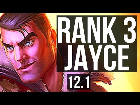 JAYCE vs IRELIA (TOP) | Rank 3 Jayce, 8/3/10 | JP Master | 12.1