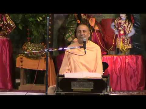 Glories of Govardhan Parikrama - Radhanath Swami Govardhan on 2011-11-02