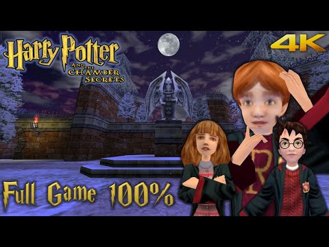 Harry Potter and the Chamber of Secrets PC - Full Game 100% 4K 60fps Walkthrough - No Commentary