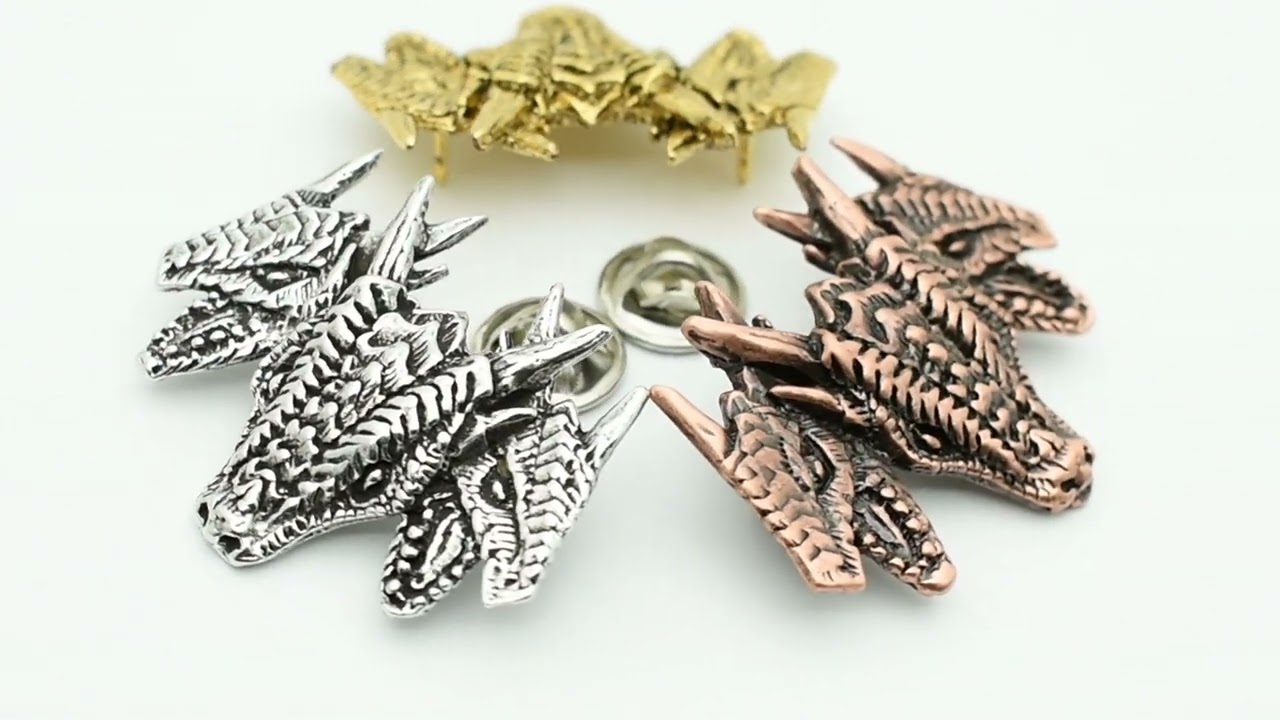 Three Headed Dragon Pin, Daenerys
