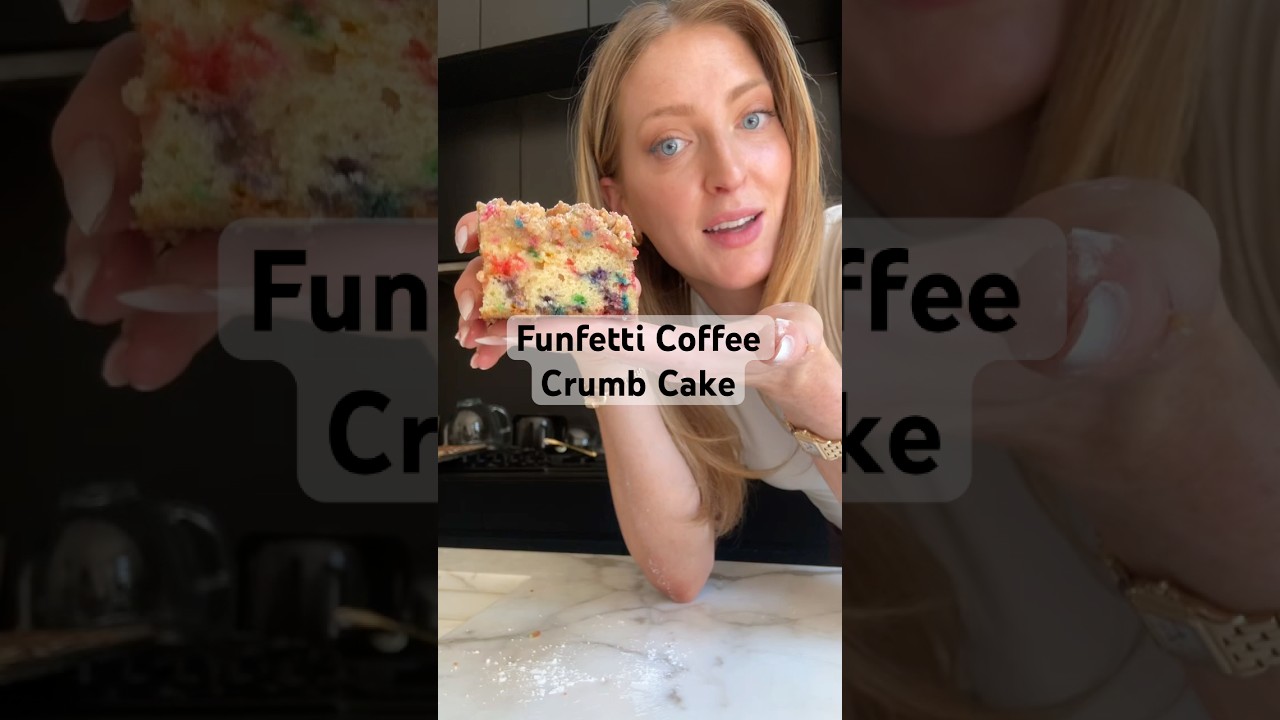 Funfetti Coffee Crumb Cake