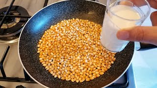 If you have 1 glass of corn and milk! Try This Recipe! Incredibly good!