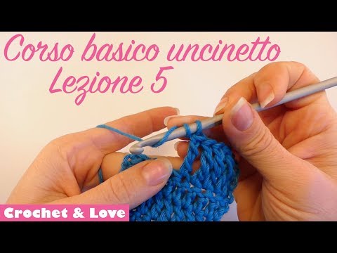Crochet Basics - Lesson 5 - Double Crochet and Triple Crochet