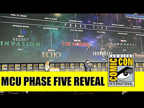 MARVEL Intro & PHASE 5 Announcment | Comic Con 2022 Panel (Kevin Feige)