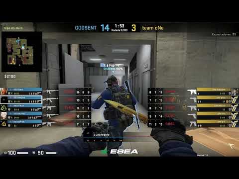 Pov felps (19/10) CSGO DEMO - VERTIGO - 16 GODSENT VS 3 TEAM ONE (ESEA Summer Cash Cup - 06/06/2021)