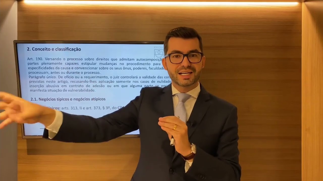 NEGÓCIOS JURÍDICOS PROCESSUAIS