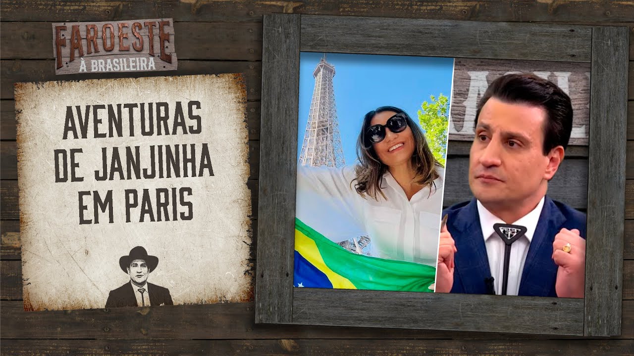 Janja viaja outra vez e curte desfile com estilistas brasileiros na França