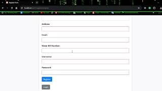 Assignment 2 PHP and database Myself water Bills system and CSS, Bootstrap| score code in comment