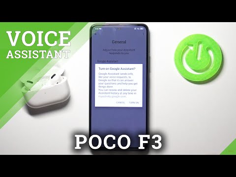 Activate / Manage Google Assistant - XIAOMI Poco F3 and Google Features