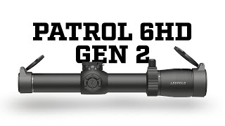 Video: Leupold Patrol 6HD G2 1-6x24 CDS.ZL2 SFP Belyst CMR2 Kikarsikte